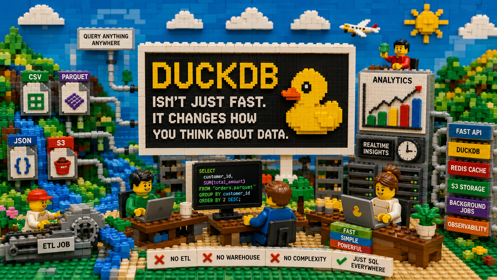 DuckDB Isn’t Just Fast. It Changes How You Think About Data.
