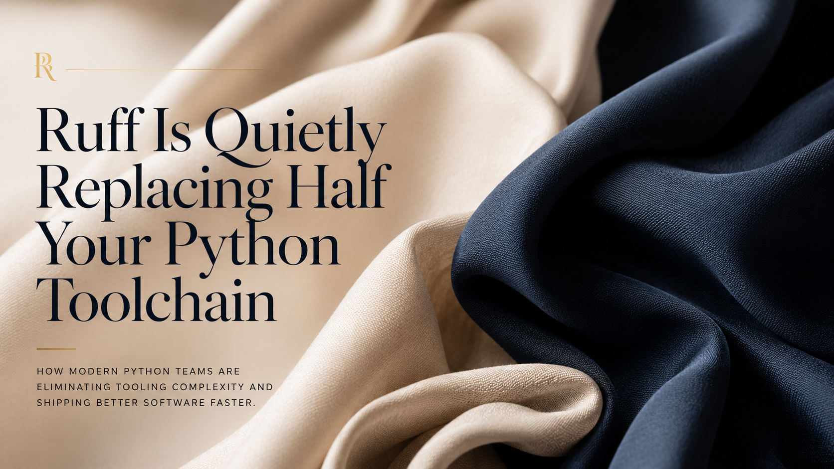 Ruff Is Quietly Replacing Half Your Python Toolchain