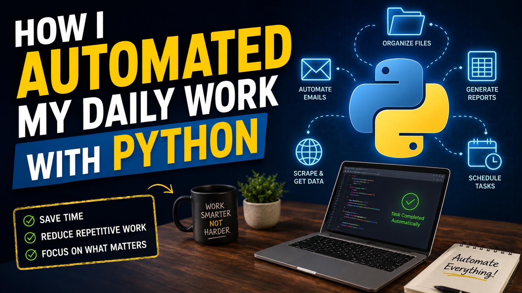 How I Automated My Daily Work With Python
