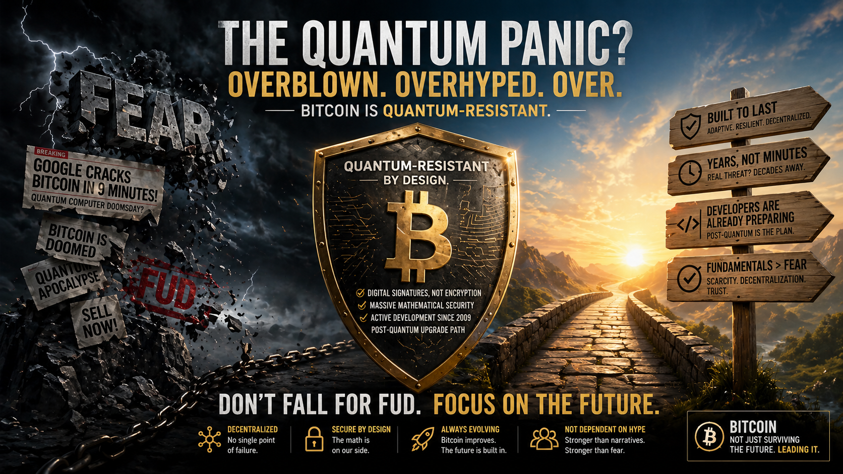 The Quantum Bitcoin Panic Is a Fad