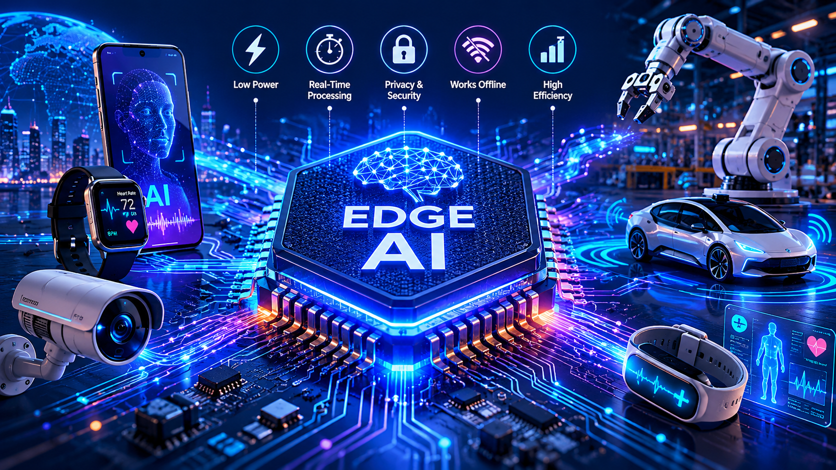 Edge AI Chips Explained: How AI Hardware Is Powering Smart Devices in 2026