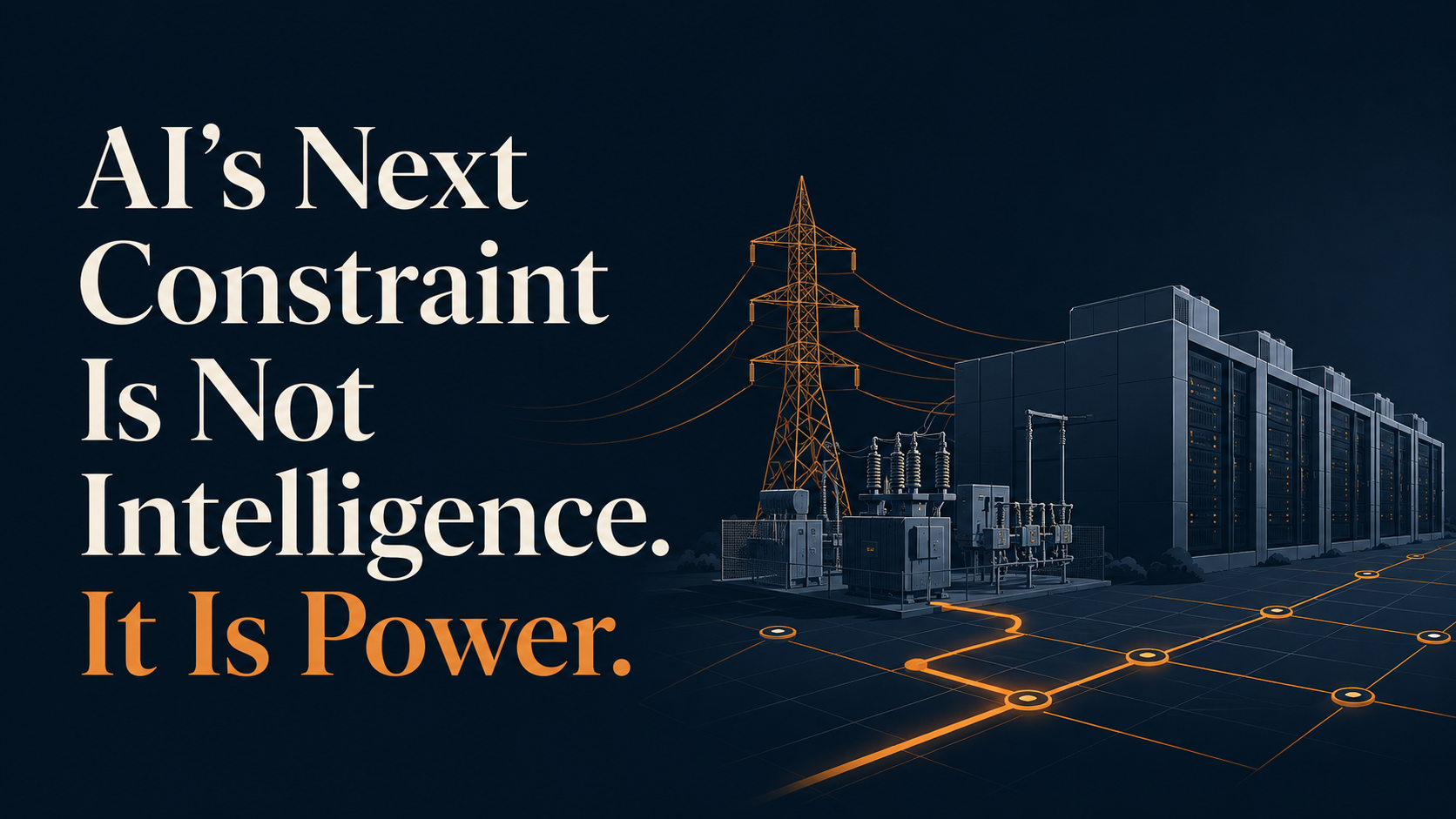 AI’s Next Constraint Is Not Intelligence. It Is Power.
