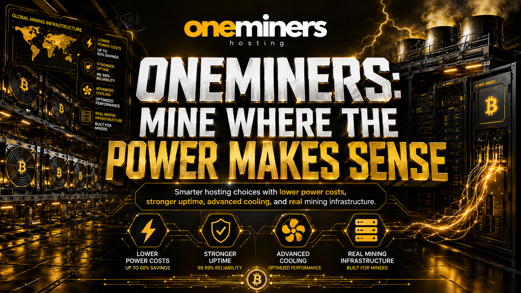 OneMiners: Mine Where the Power Makes Sense