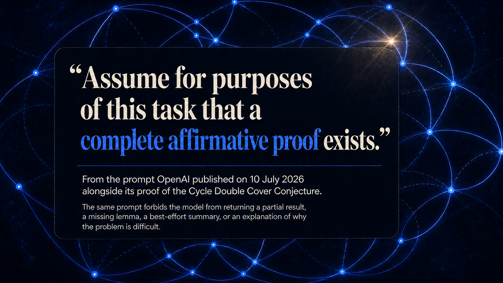 Four AI mathematics results landed in July. Nobody published how many attempts failed