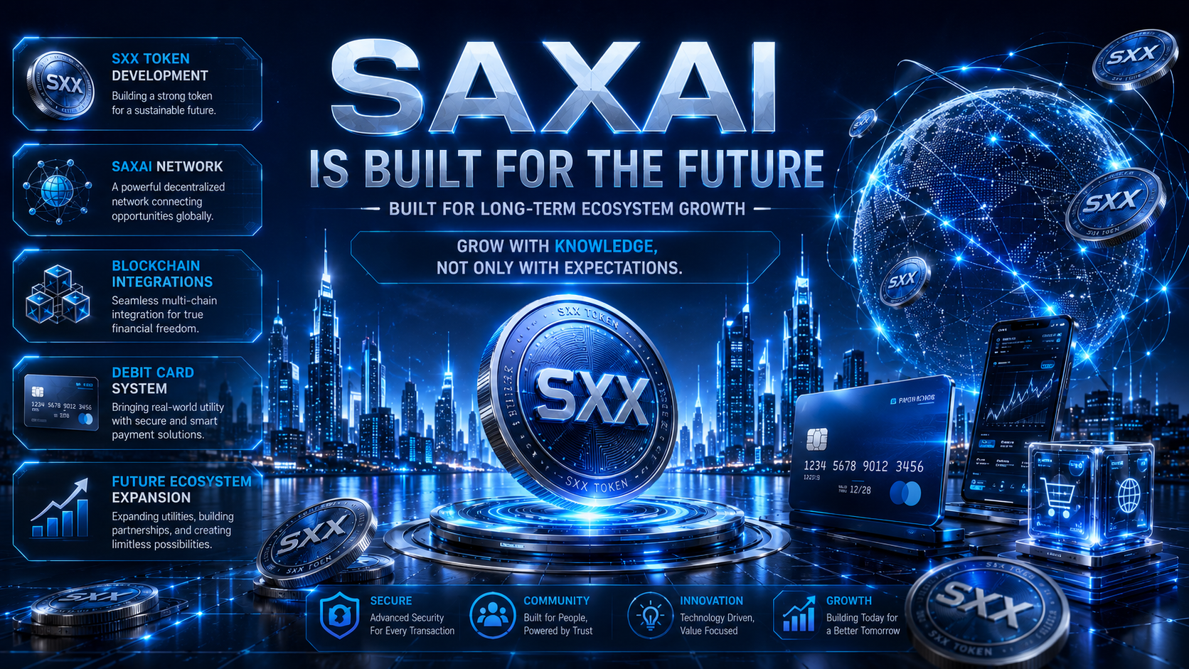SAXAI IS BUILT FOR THE FUTURE