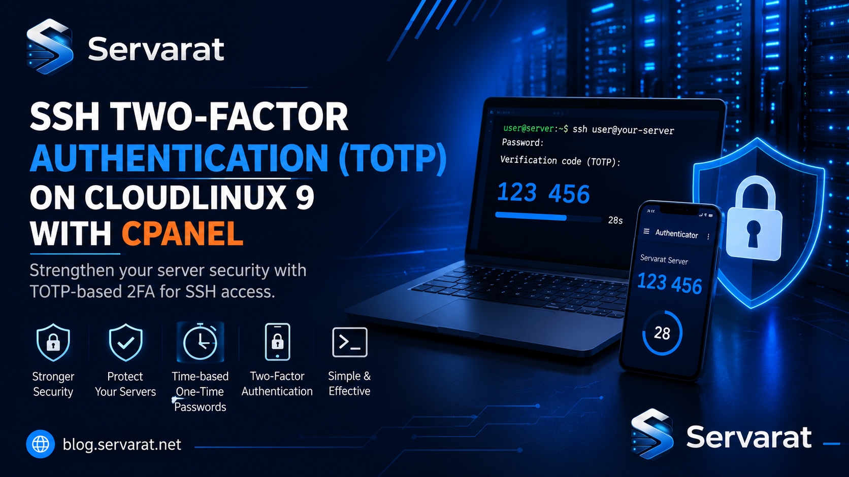 How I Added TOTP-Based SSH Authentication to a CloudLinux 9 cPanel Server
