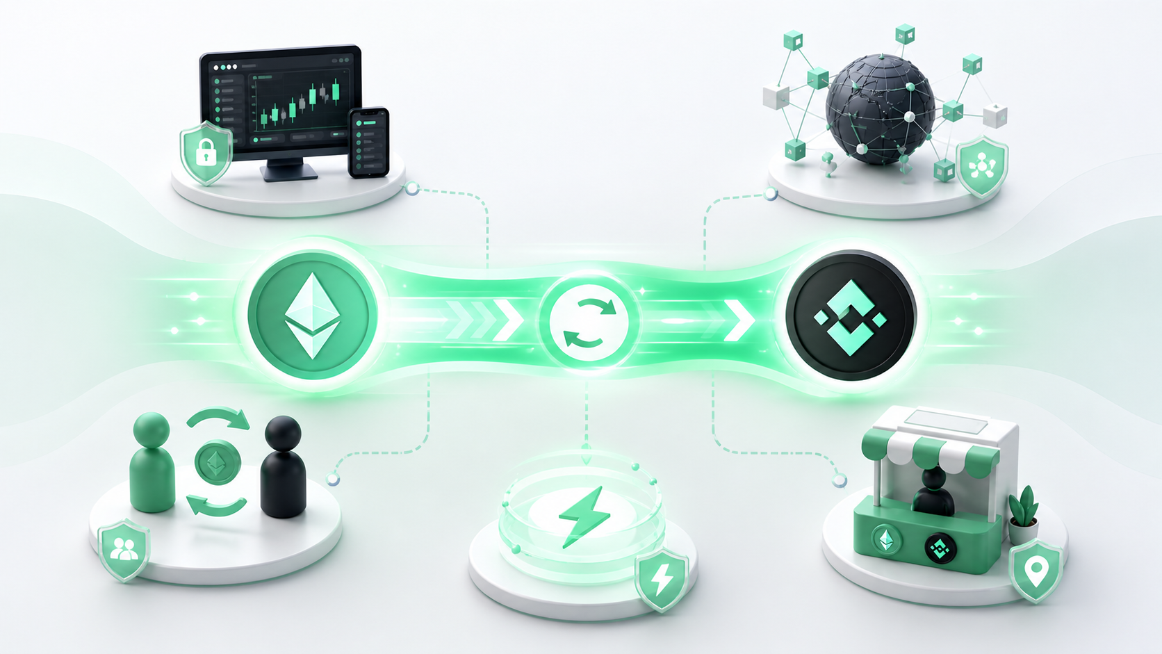 Какие бывают криптообменники: CEX, DEX, P2P, локальные обменники и простые swap-сервисы