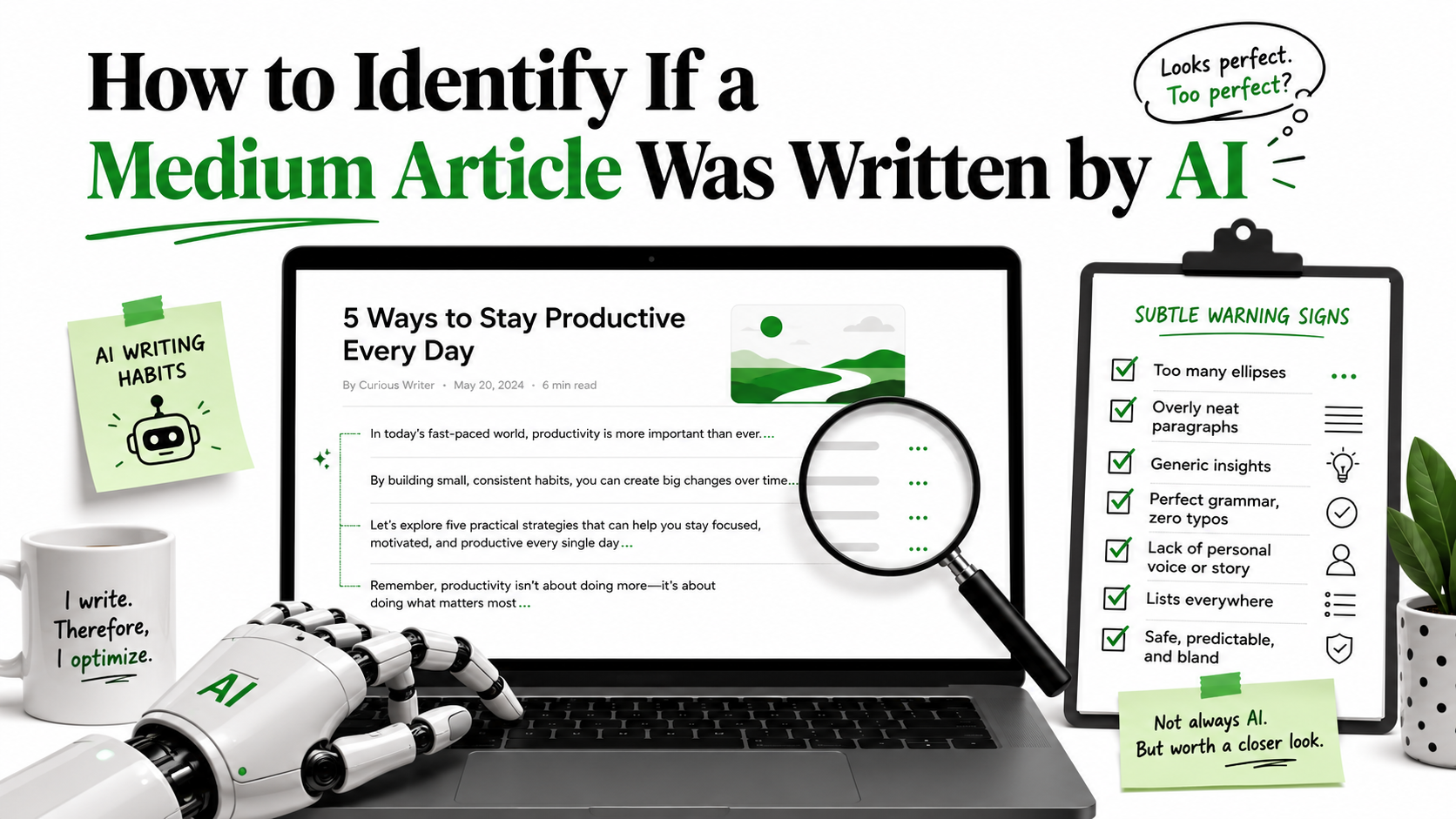 How to Identify If a Medium Article Was Written by AI