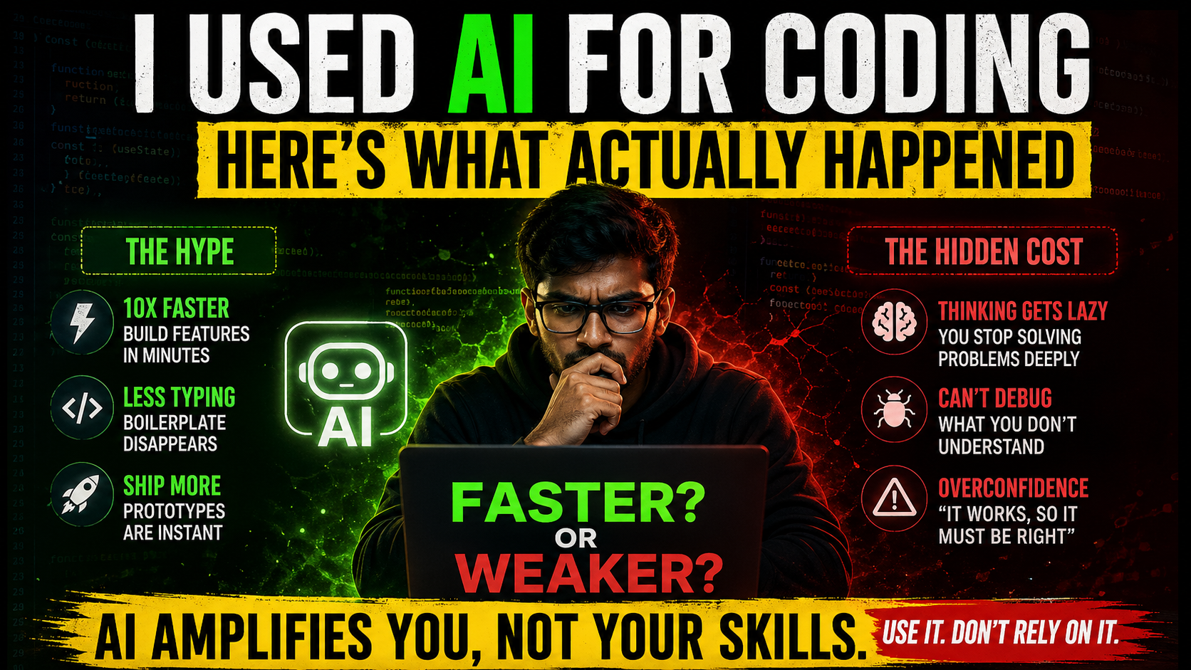 I Used AI for Coding. Here’s What Actually Happened