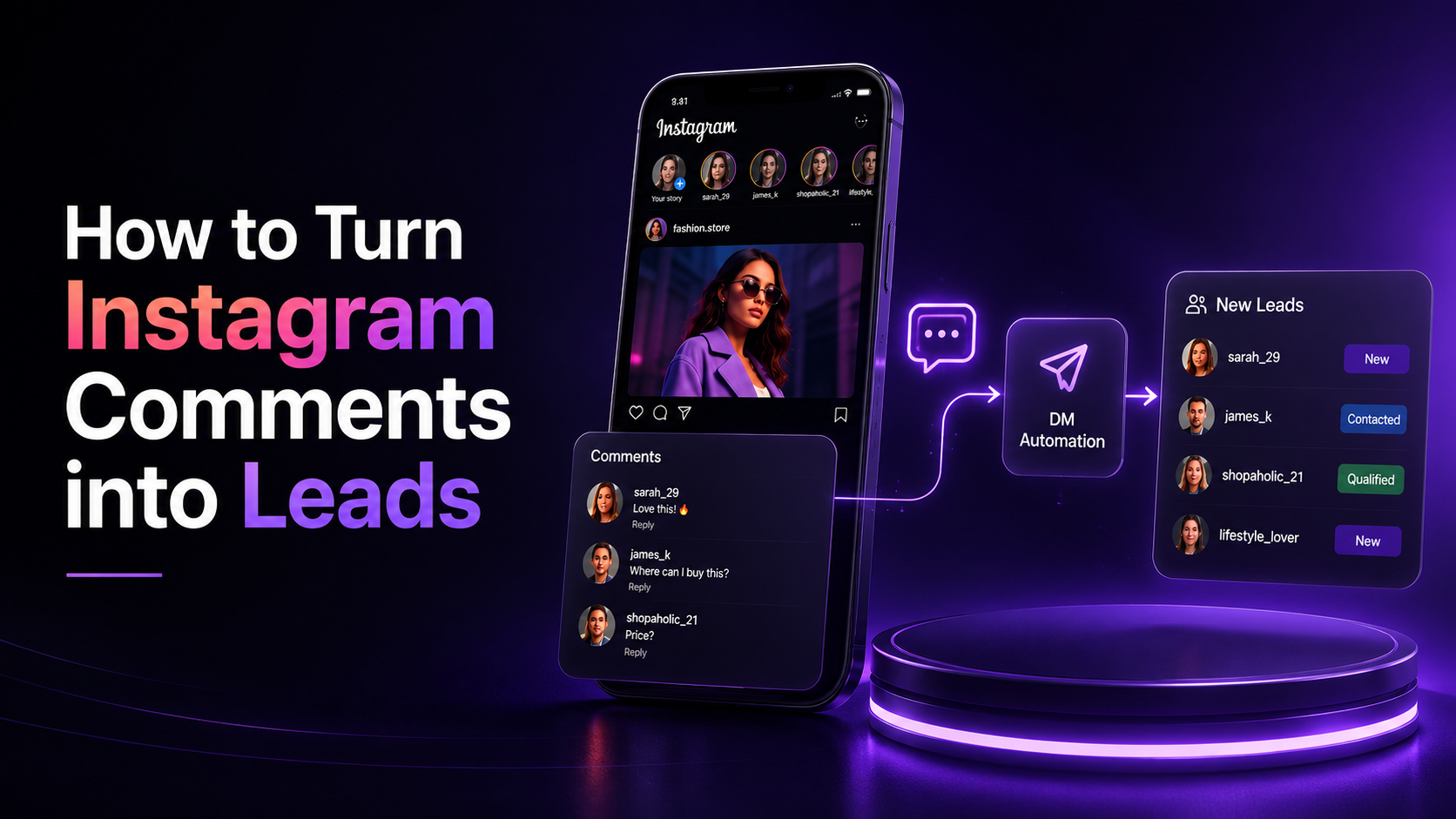 How to Turn Instagram Comments into Leads with Influish DM Automation