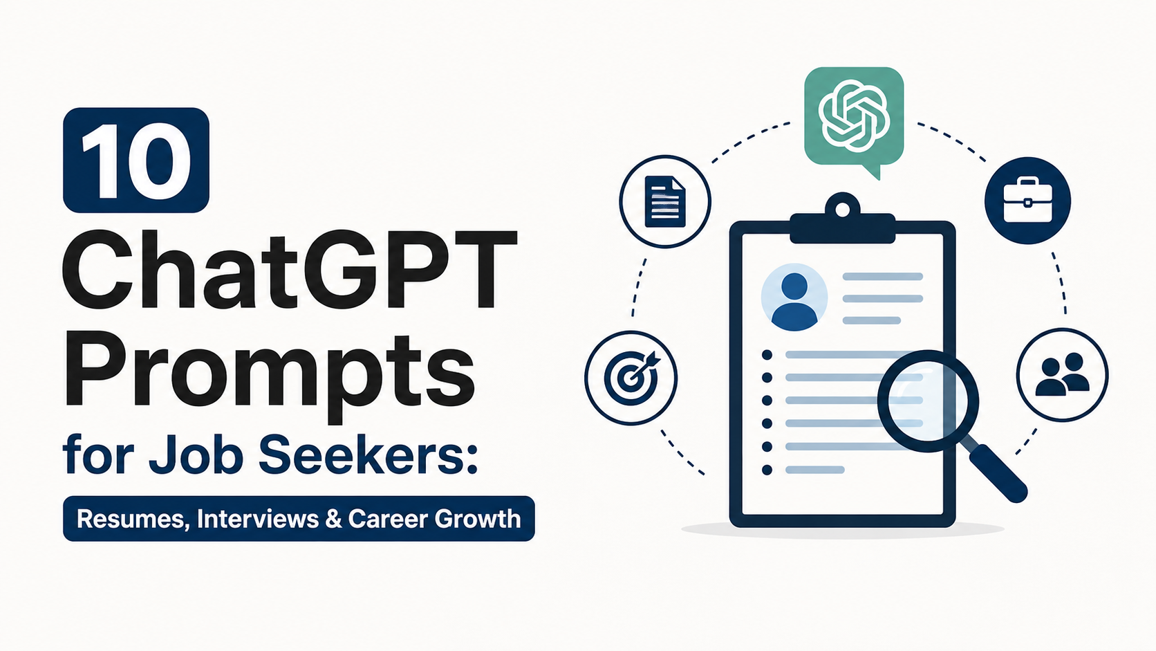 10 ChatGPT Prompts for Job Seekers: Resumes, Interviews & Career Growth