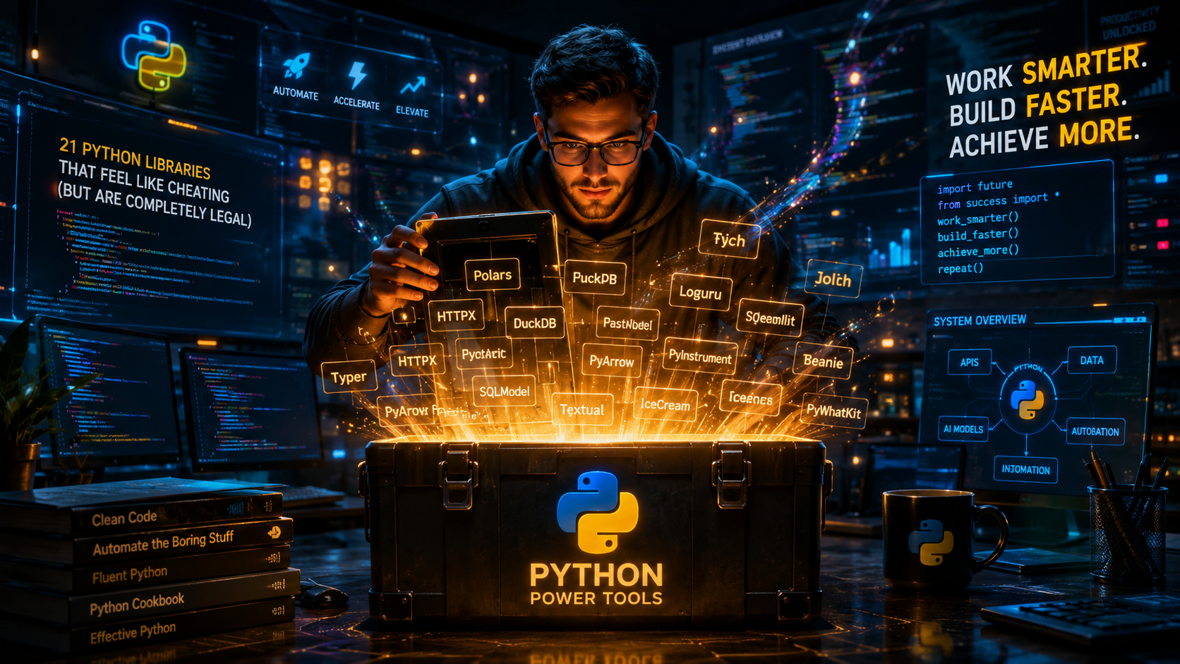21 Python Libraries That Feel Like Cheating (But Are Completely Legal)
