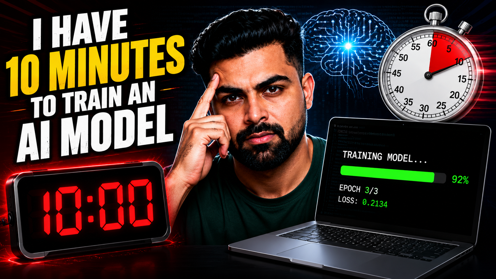 I Have 10 Minutes to Train an AI Model. Here’s Exactly What Happened.