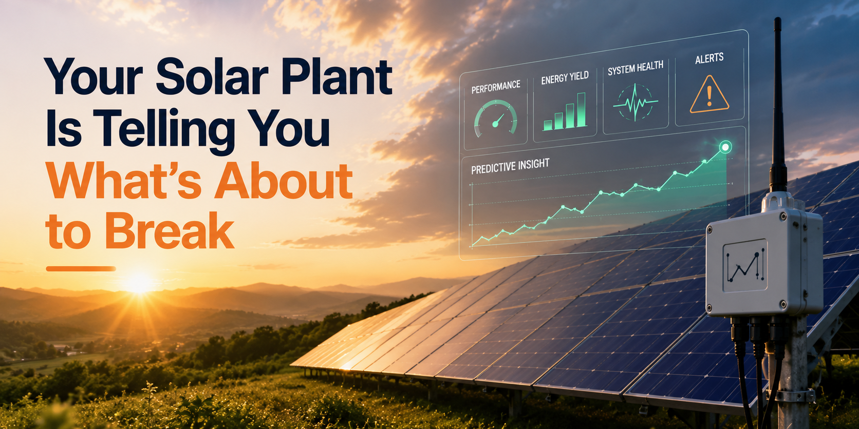 Your Solar Plant Is Telling You What’s About to Break
