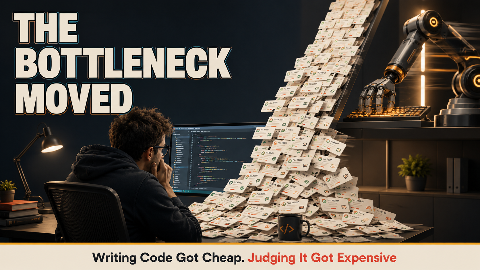 Writing Code Got Cheap. Judging It Got Expensive