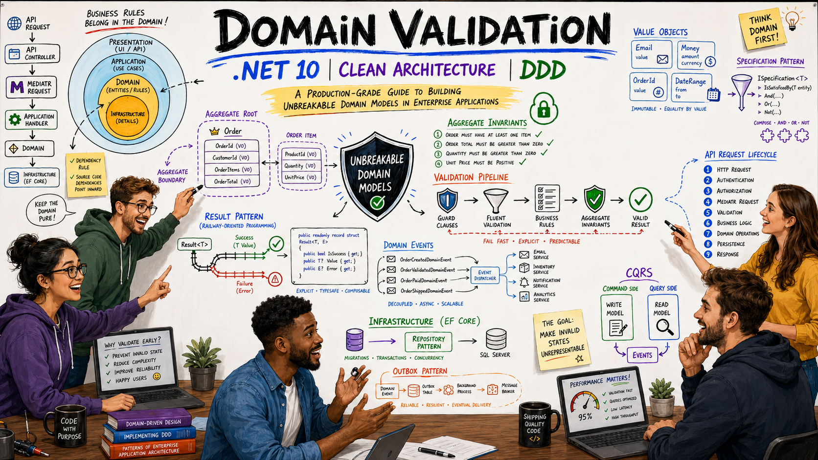 Domain Validation With .NET | Clean Architecture, DDD, .NET 10