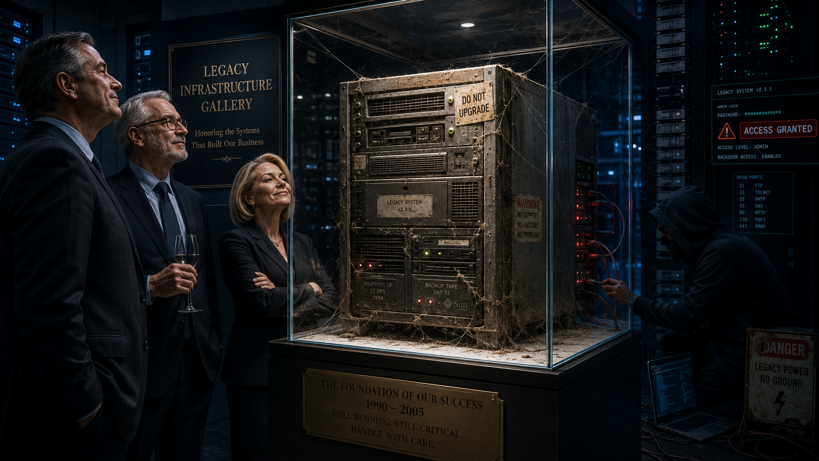 The Server Room Is Not a Museum, Stop Preserving Ancient Systems