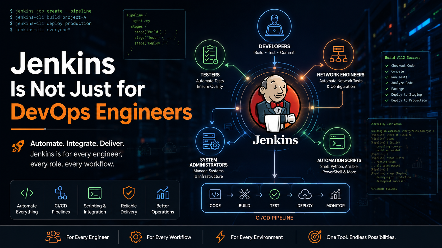 Jenkins Is Not Just for DevOps Engineers — Anyone in Tech Can Use It