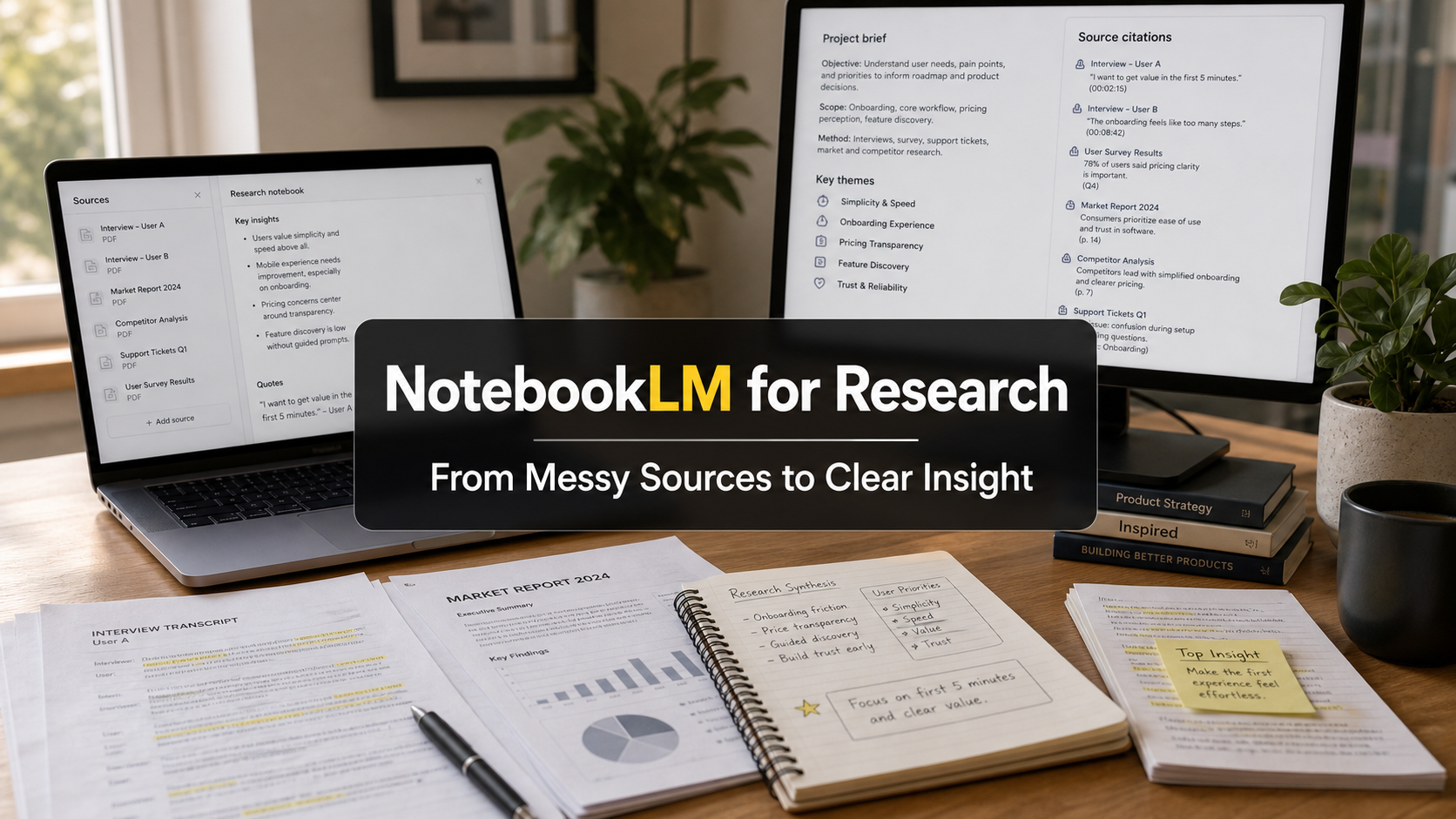 How to Use NotebookLM for Product Research and Clearer Insights