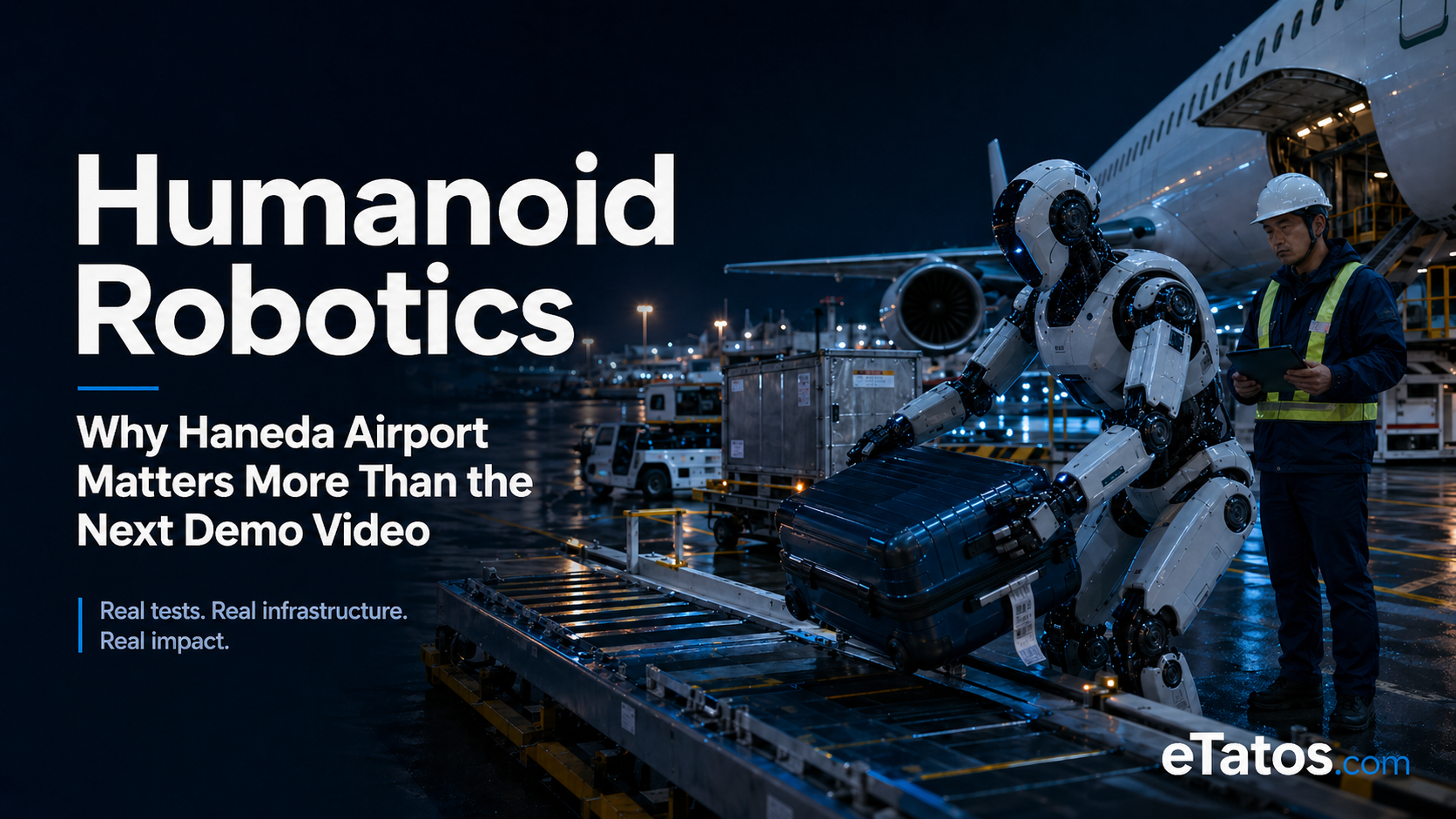 Humanoid Robots: Why Tokyo Haneda Airport Reveals More About the Futur