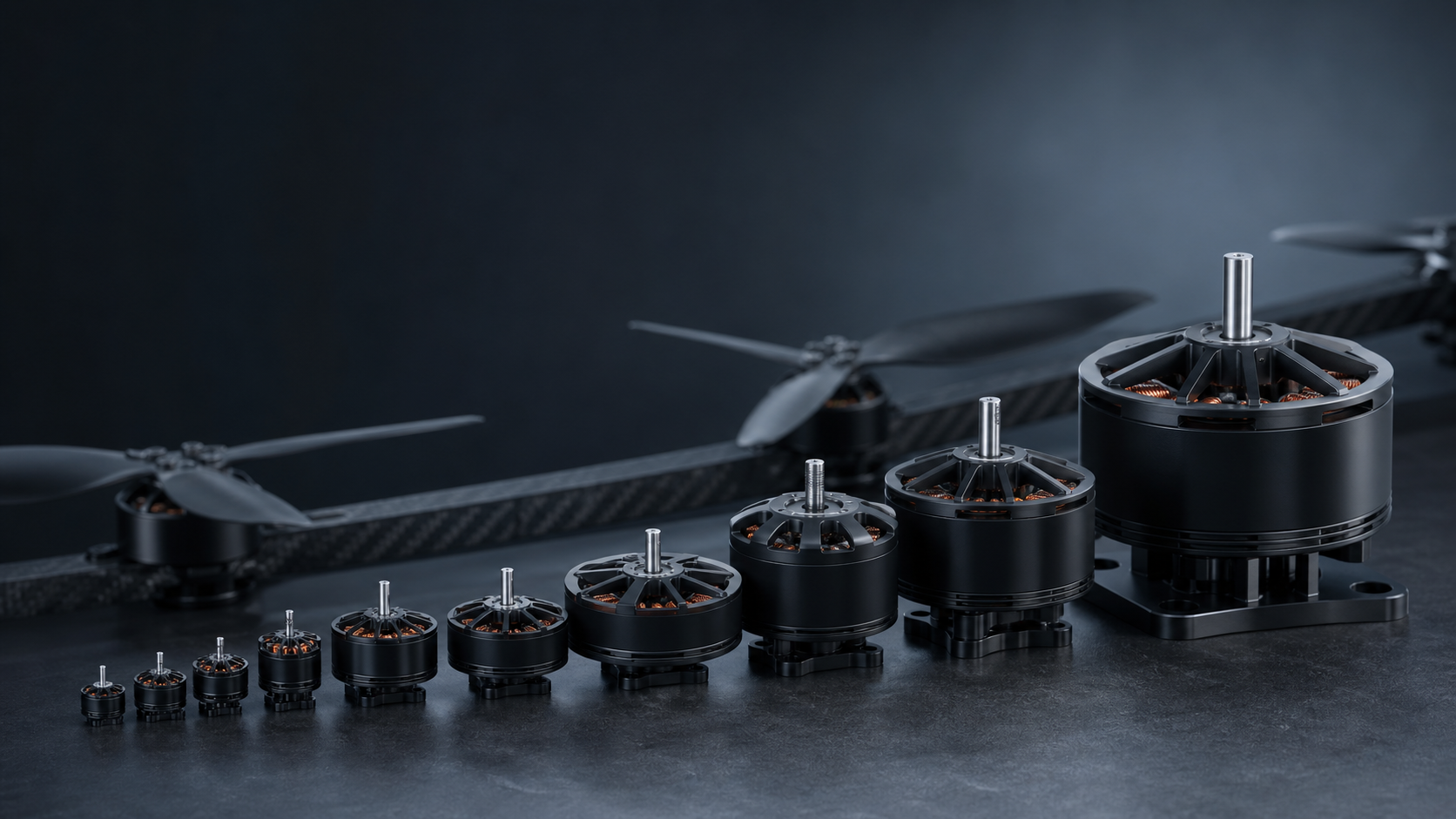Custom Brushless Drone Motors for FPV Long-Range and Commercial UAV Pr Custom Brushless Drone Motors for FPV Long-Range and Commercial UAV Pr