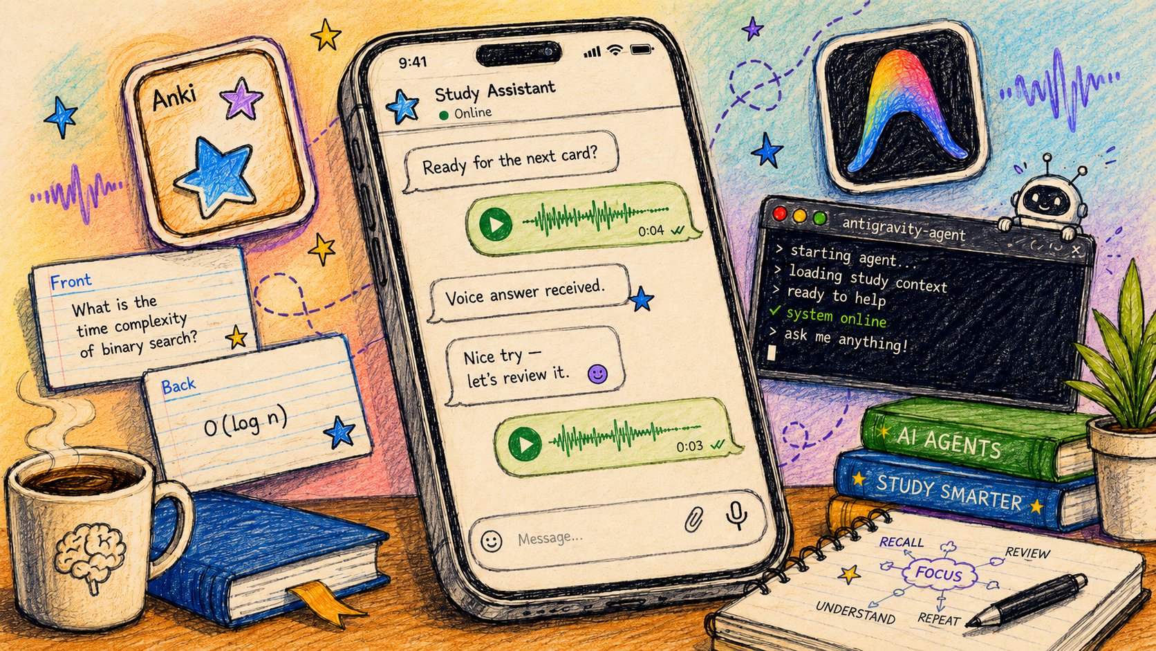 Skills over System Prompts: Building an Anki Tutor with the Antigravity SDK