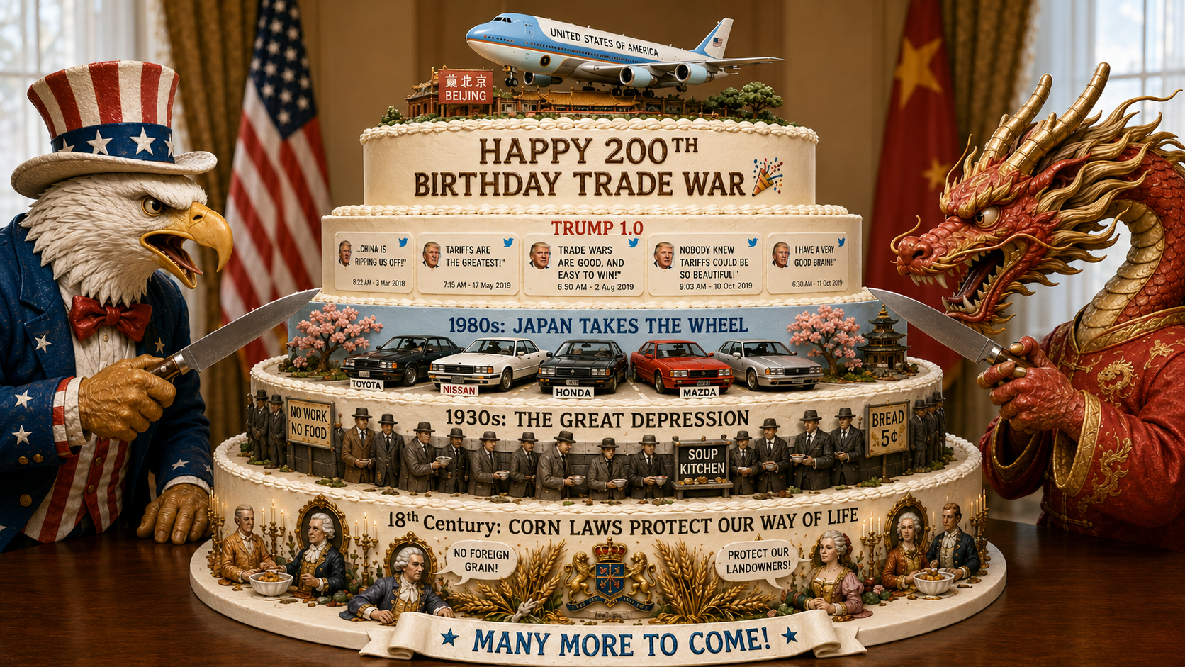 When Empires Bargain: 200 Years of Tariffs, Power & Markets — and What to Expect at the Trump–Xi…