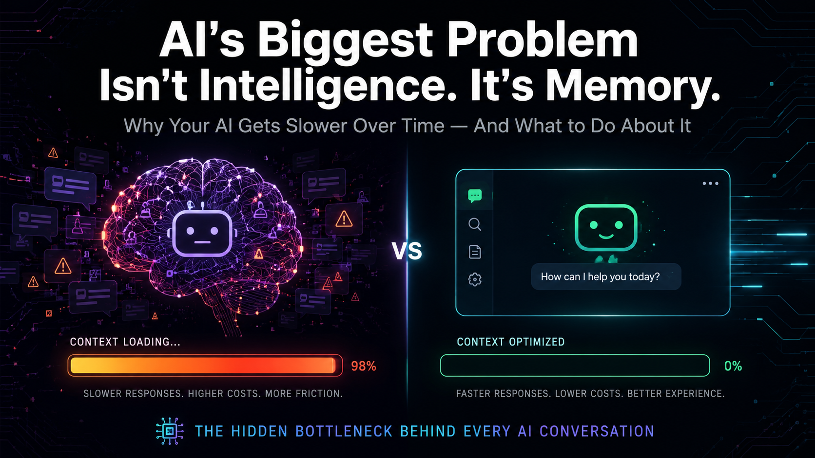 AI’s Biggest Problem Isn’t Intelligence. It’s Memory.