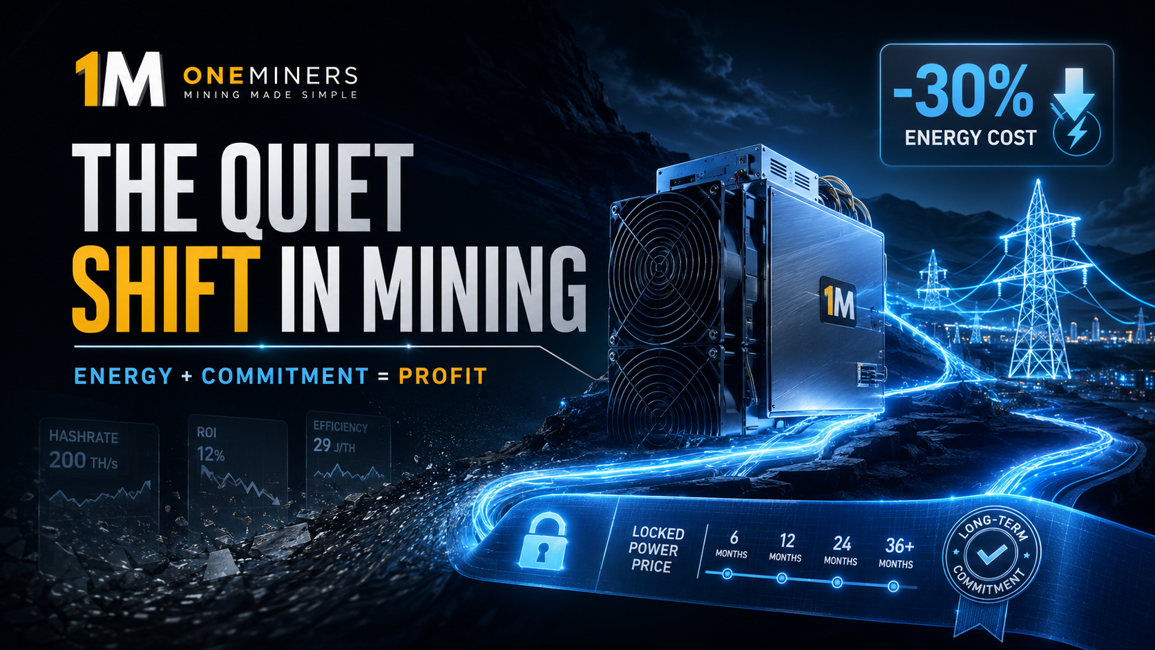 The Quiet Shift in Mining: Why Electricity — and How Long You Commit — Changes Everything