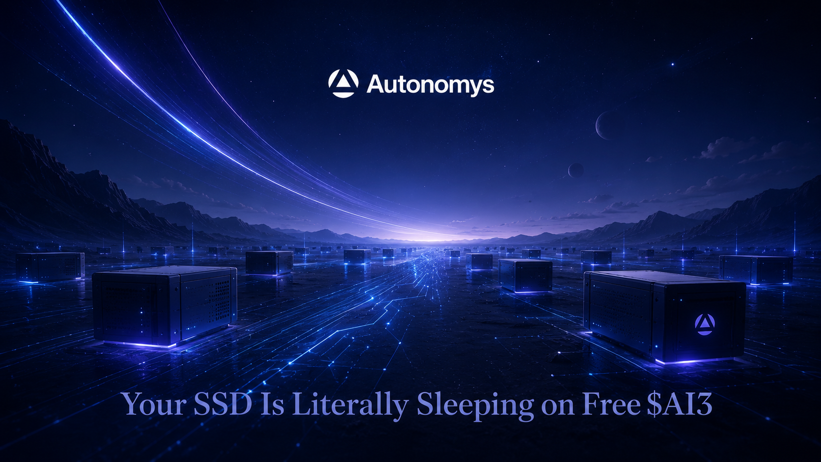 Your SSD Is Literally Sleeping on Free $AI3