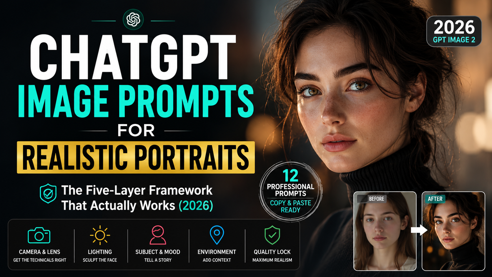 Your AI Portraits Look Fake Because of This One Prompting Mistake (And Here’s How to Fix It)