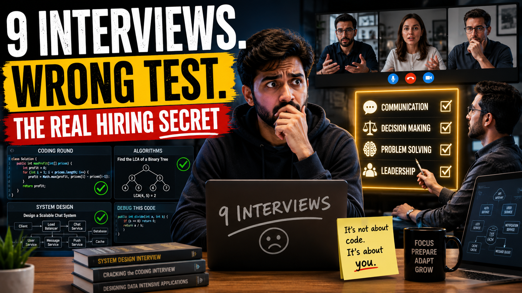 After 9 Technical Interviews, I Realized Companies Were Testing Something Completely Different