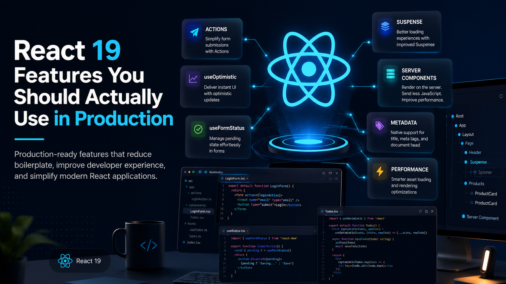 React 19 Features You Should Actually Use in Production