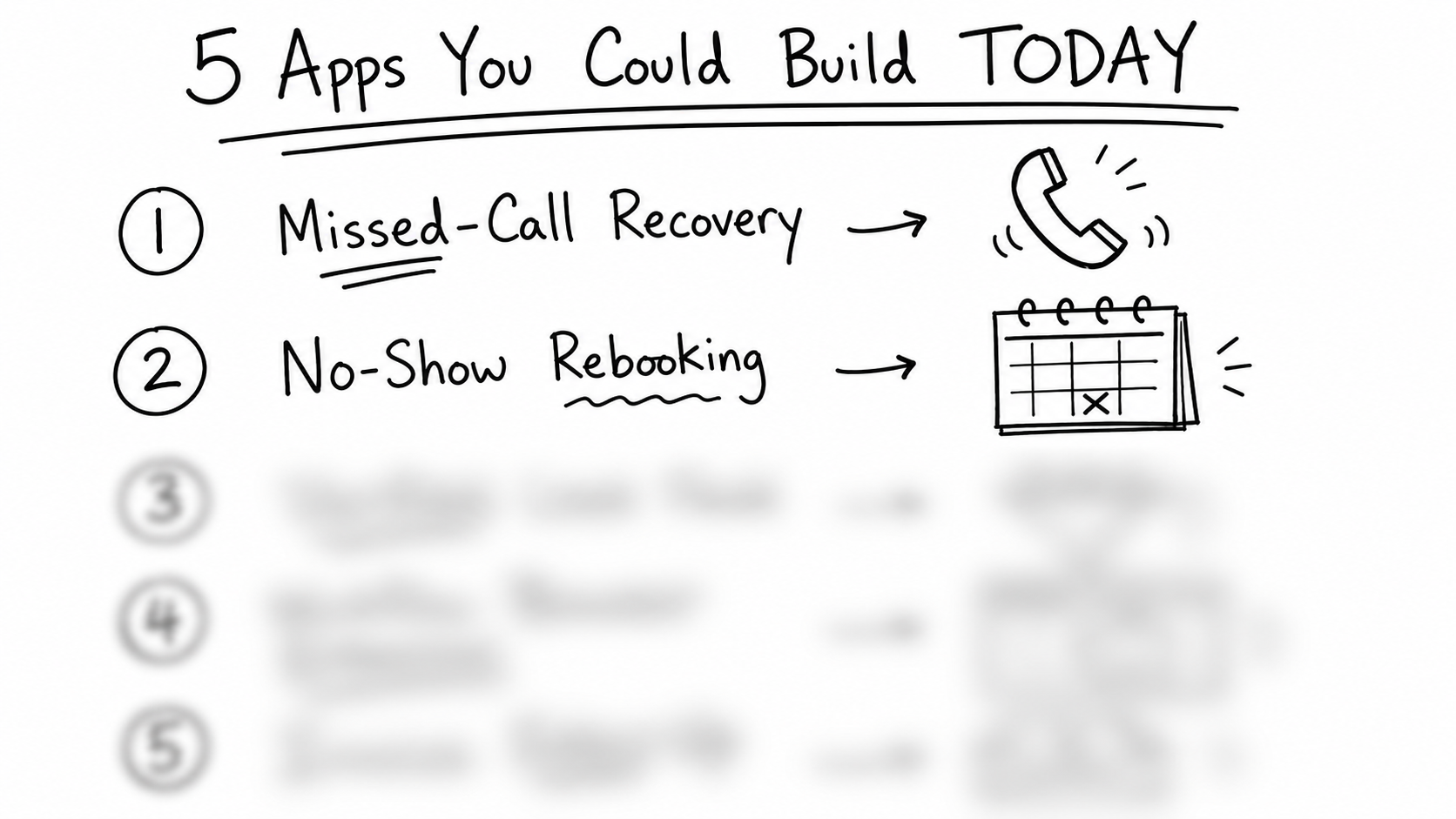 5 Apps You Could Build Today That Could Pay You in 30 Days