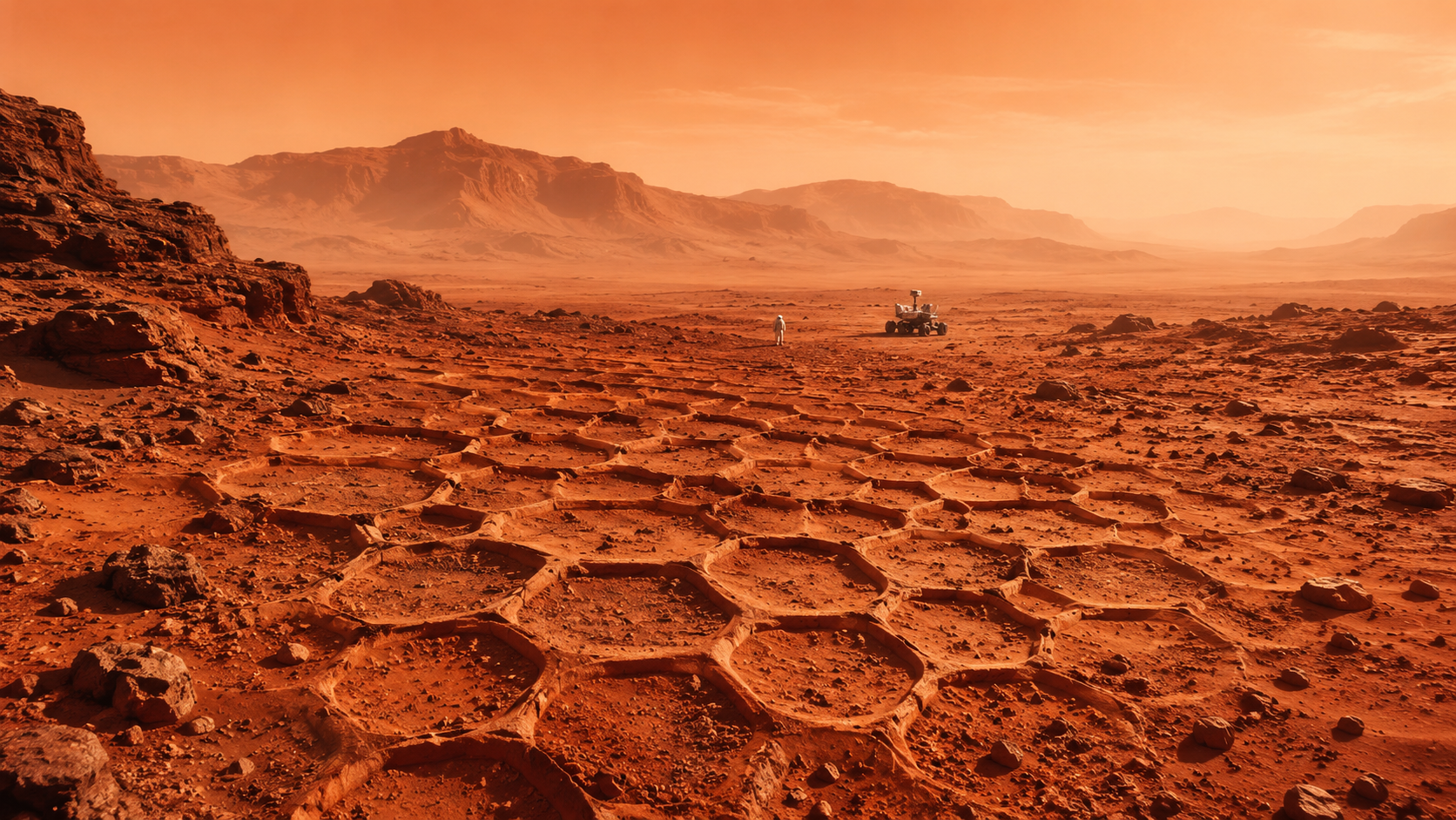 Honeycomb Structures on Mars… What Can That Be- Honeycomb Structures on Mars… What Can That Be-
