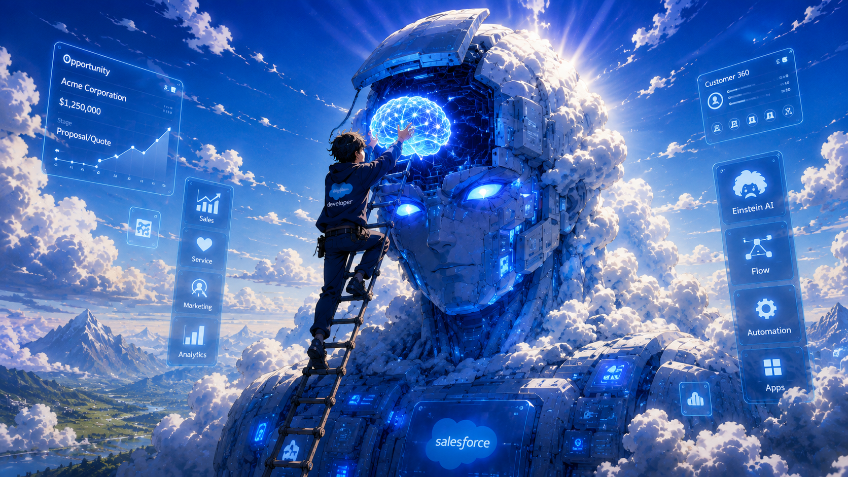 Give Salesforce a Brain: What Happens When AI Actually Reads Your CRM