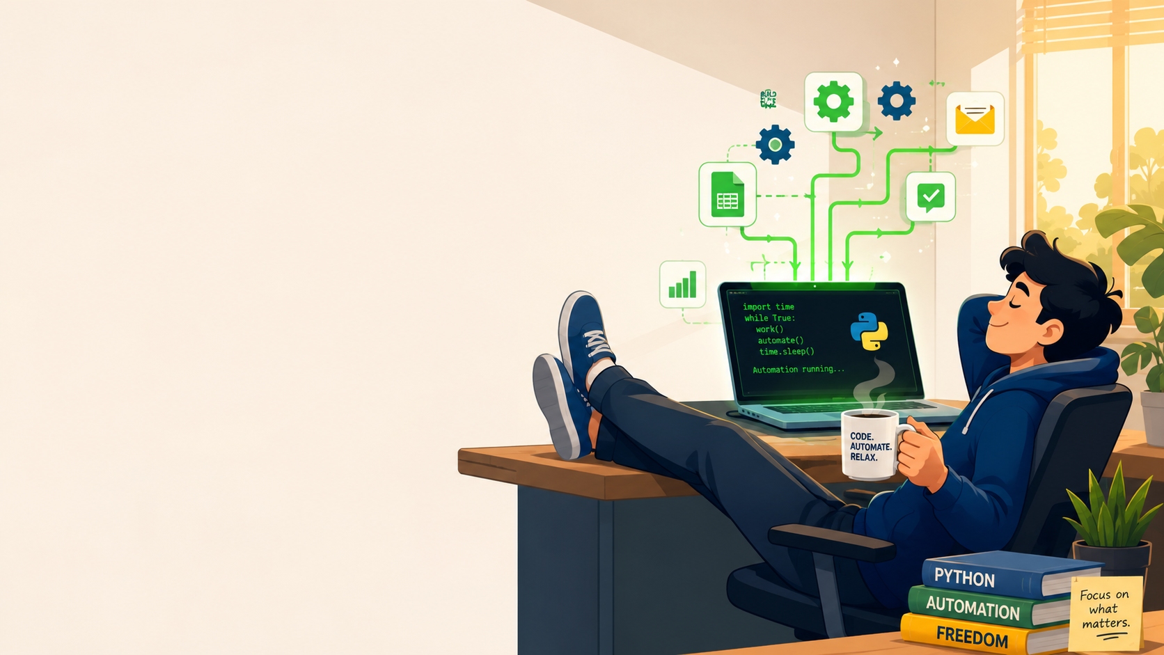 I Automated My Entire Job With 100 Lines of Python. Here’s the Code.