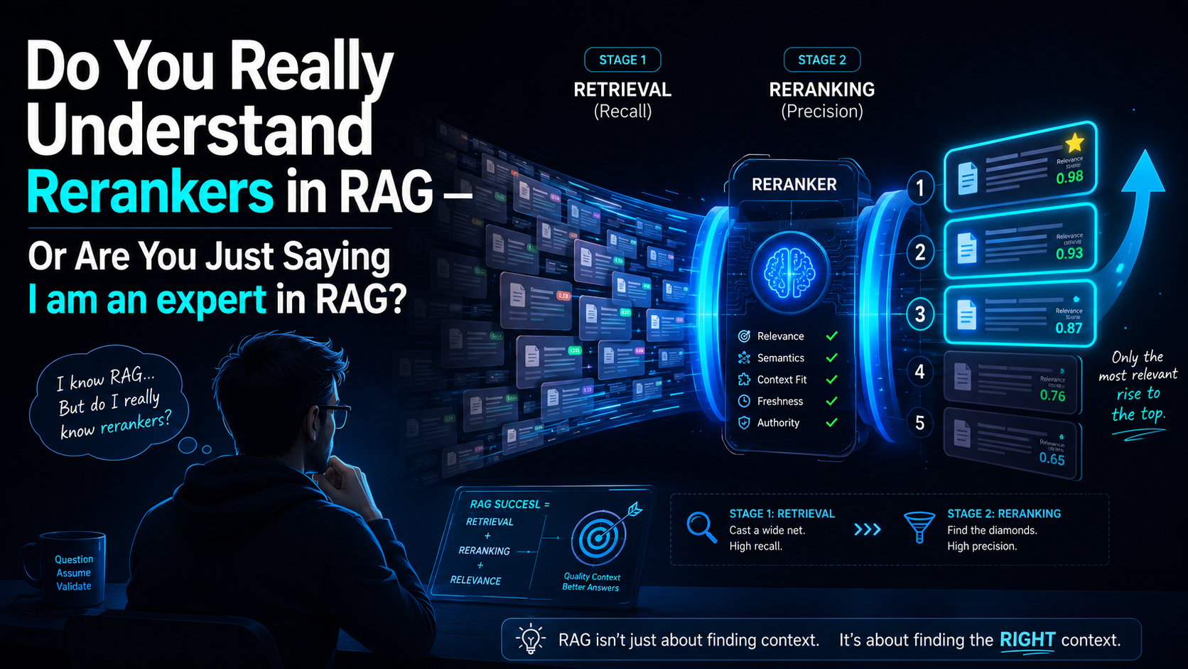 Do You Really Understand Rerankers in RAG — Or Are You Just Saying I am an expert in RAG?
