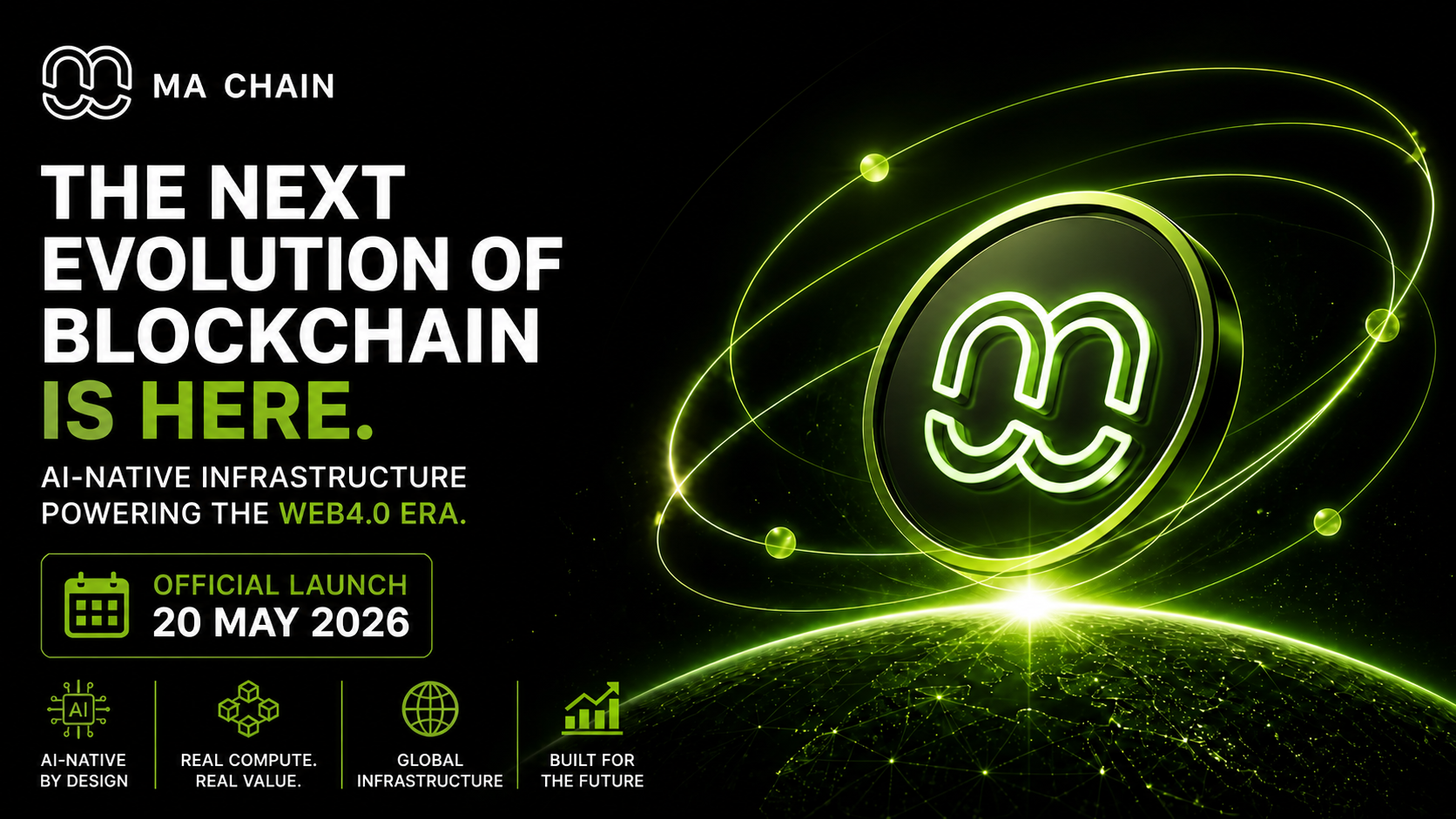 Introducing MA Chain: AI-Native Infrastructure for the Web4.0 Era