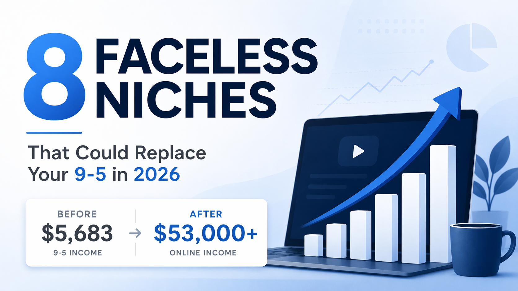 The Only 8 Faceless YouTube Niches That Could Replace Your 9-to-5 in 2026