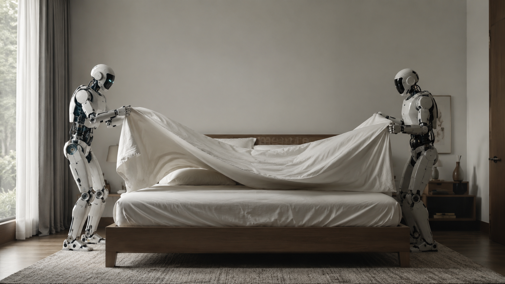 Two Robots Made a Bed. Here’s How They Work. EXPLAINED FROM SCRATCH.