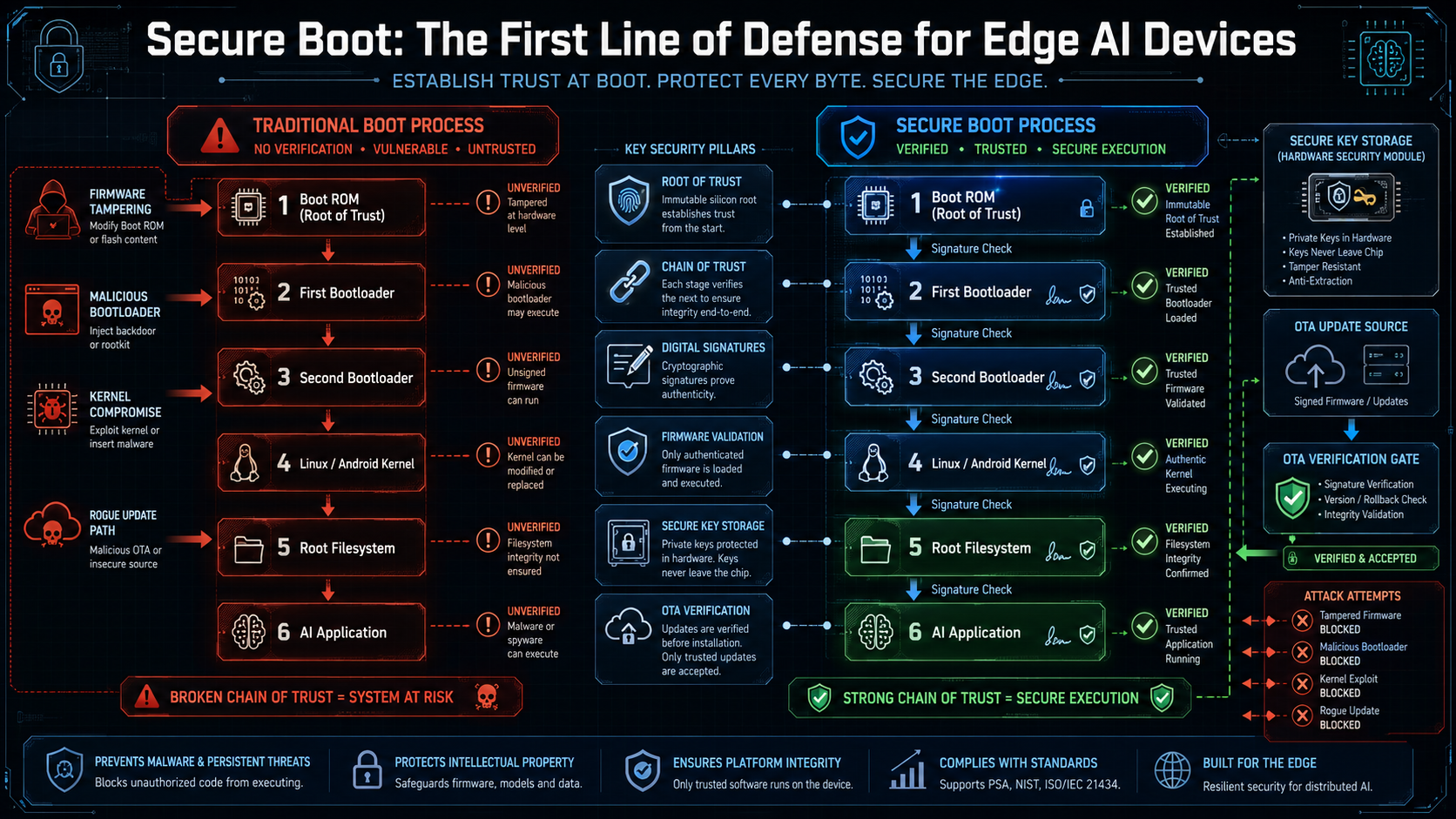 Secure Boot Explained: The First Line of Defense for Edge AI Devices