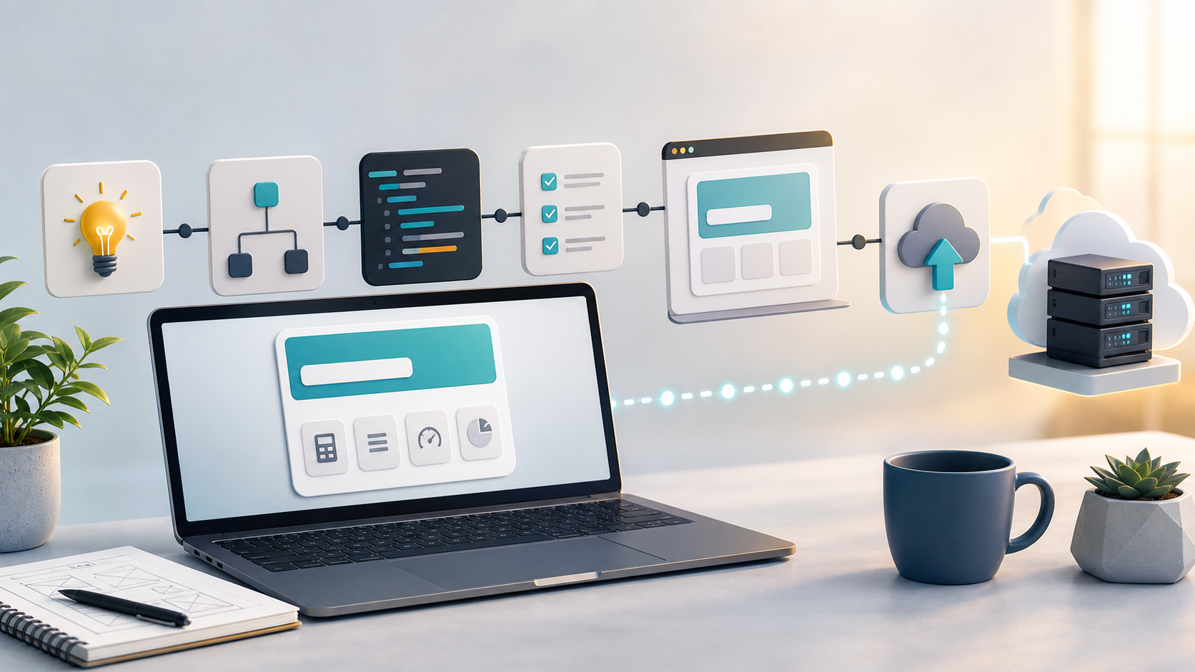 Build and deploy a simple web app