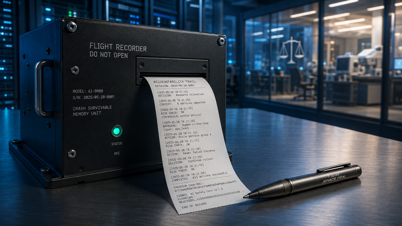 Safety Isn’t a Setting: Why We Patented Accountability Instead of Intelligence