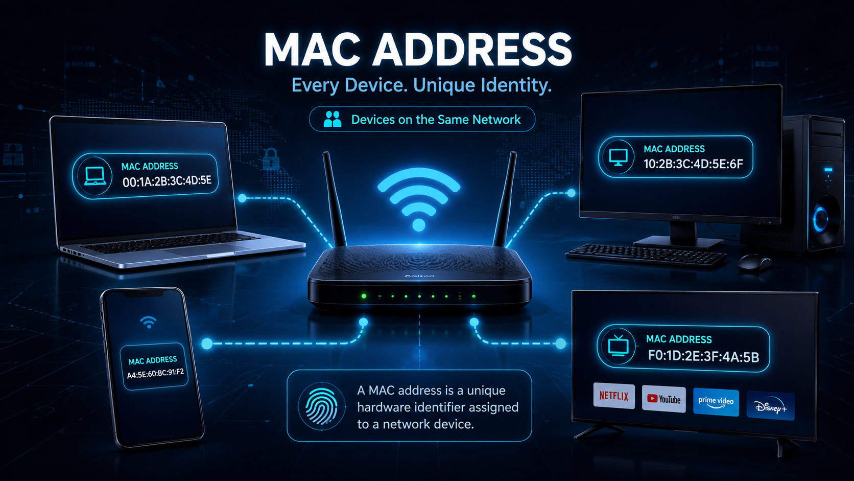 MAC Address Explained: How Devices Identify Each Other on a Network