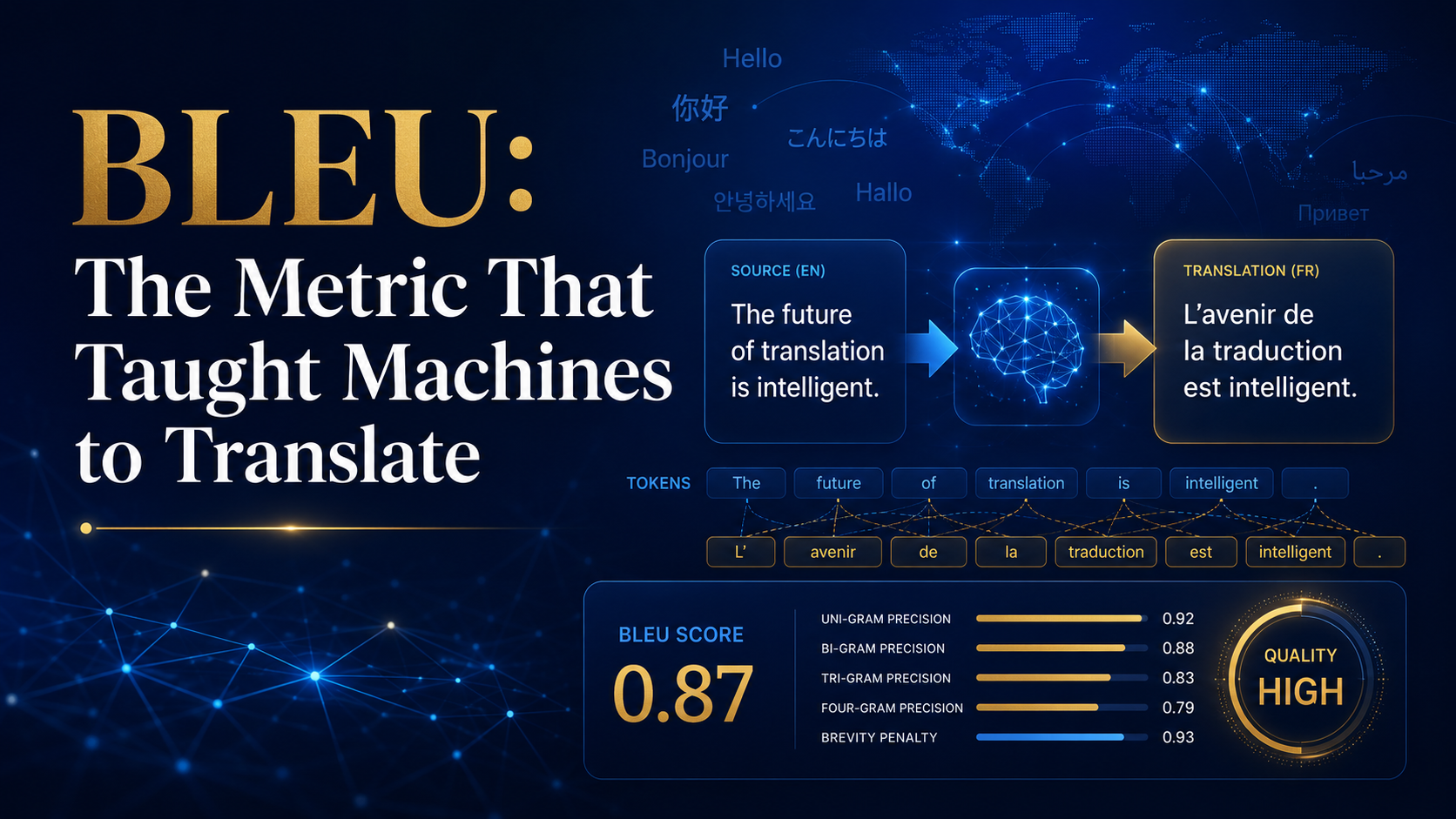 BLEU: The Metric That Taught Machines to Translate
