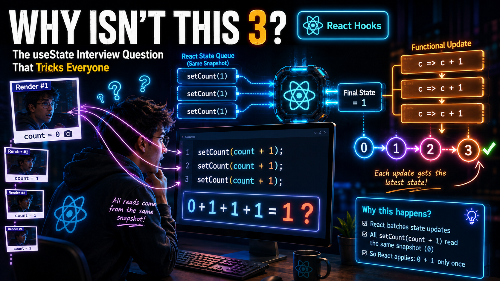 We All Think We Know useState — Until This Interview Question Hits You