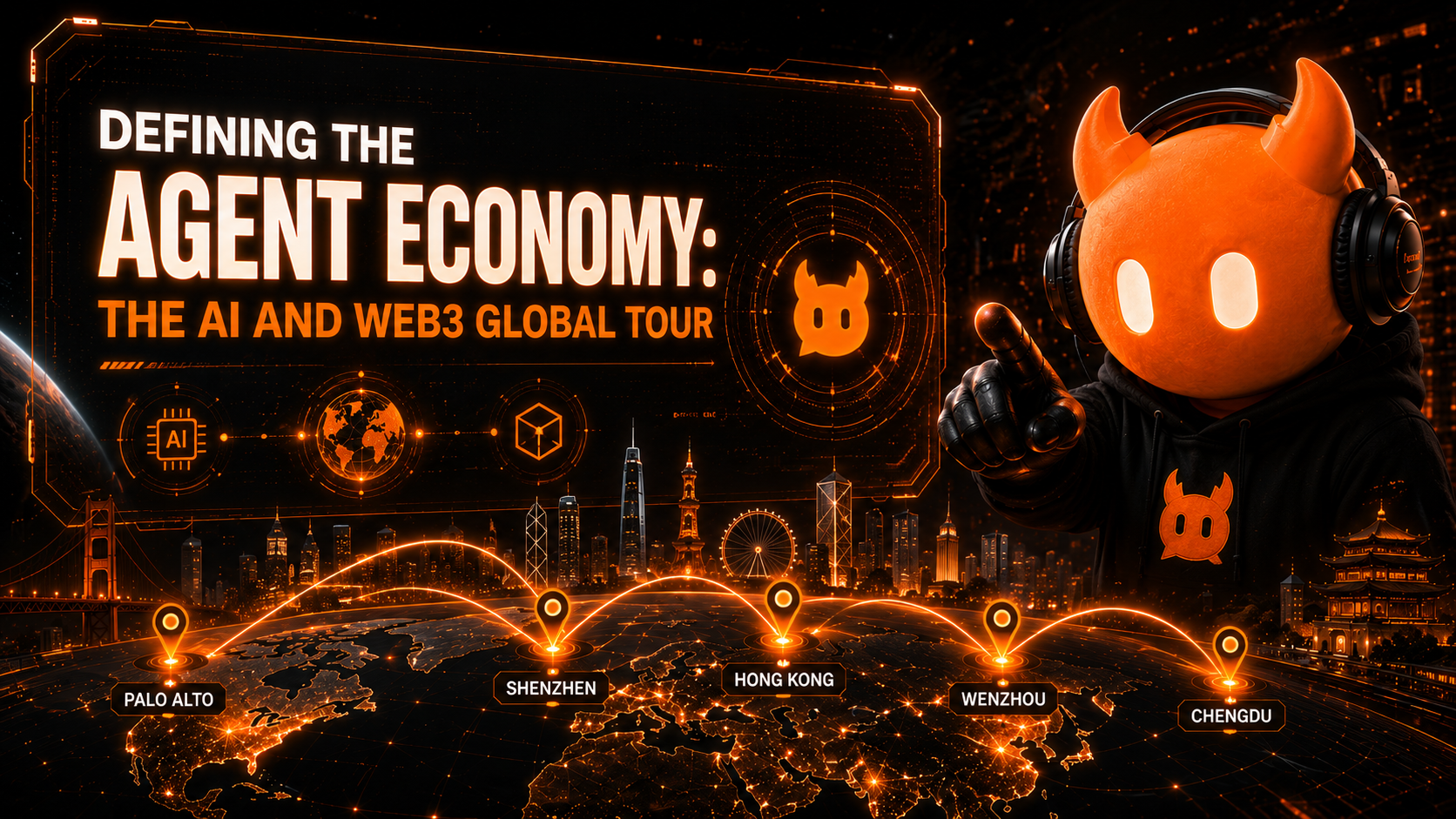 Defining the Agent Economy: The AI and Web3 Global Tour