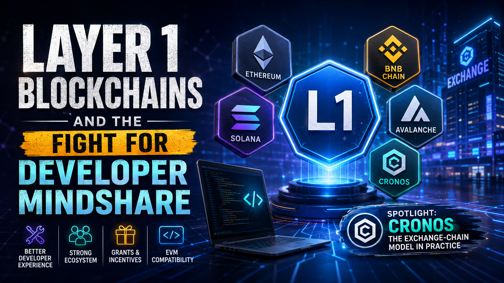 Layer 1 Blockchains and the Fight for Developer Mindshare
