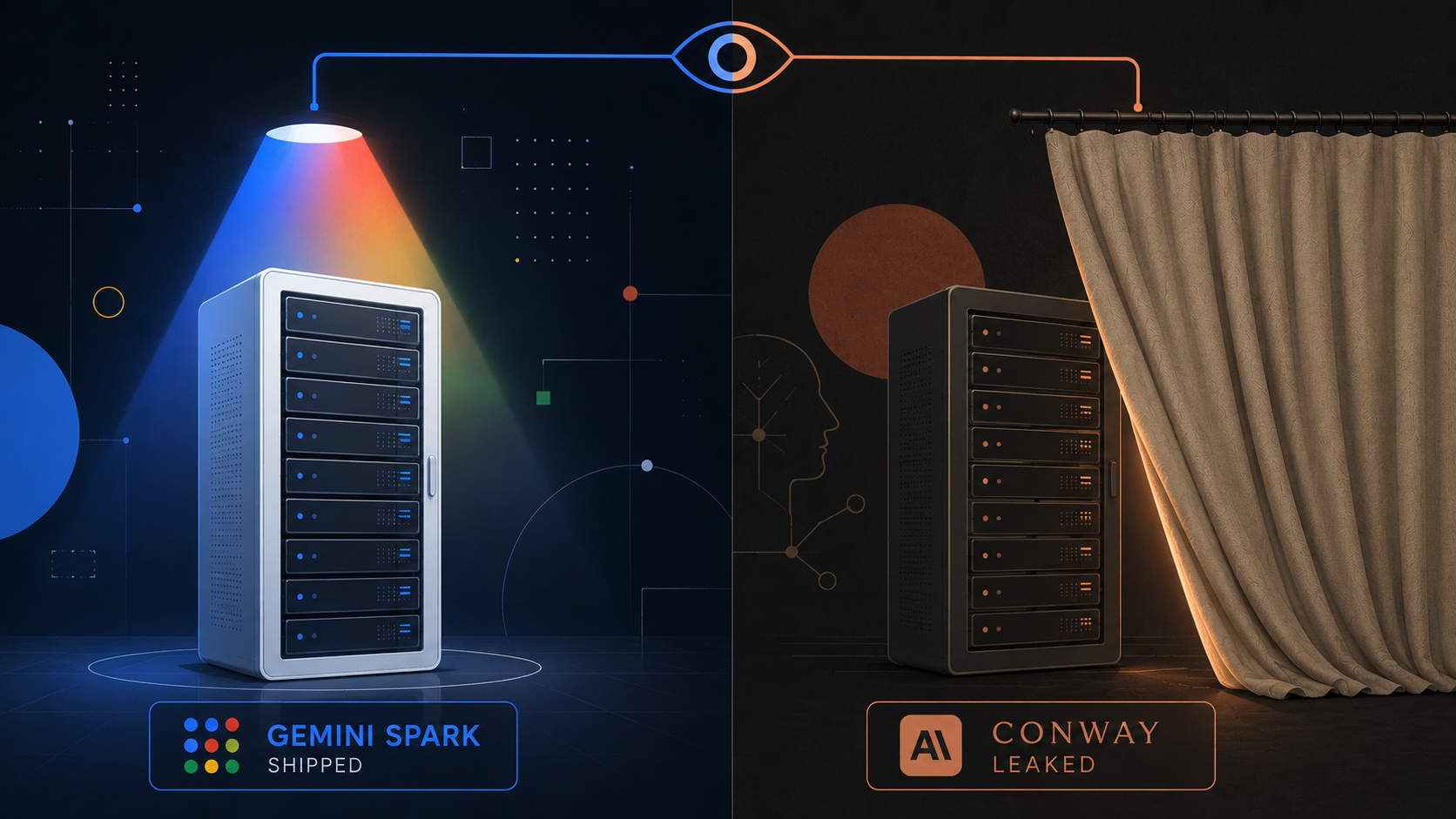 Claude Conway vs Gemini Spark: Always-On AI Agent Race